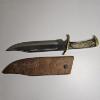 Image 1 : Timber Rattler Outlaw Bowie Knife, Model TR65, Approximately 16.5"