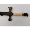 Image 3 : Antique Knights Templar Masonic Sword with Scabbard + Original Ohio Paperwork & Photo