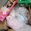 Image 4 : HUGE Assortment of Collectible Plushies, Beanie Babies & Even New In The Box Barbie's