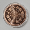 Image 2 : Golden State Mint Year of the Rabbit 5 Ounce .999 Fine Copper Round - in Capsule