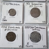 Image 5 : Binder Page Filled with Assorted World Coins: Costa Rica, Ecuador, Guatemala, Malaysia, & More! 