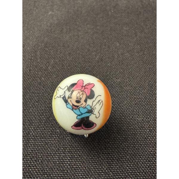 Vintage Disney Minnie Mouse Promotional Advertising Marble - Mint Condition