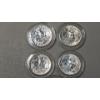Image 7 : Assorted Years/Mint Marks 90% Silver Washington Quarters - Face Value: $2.00