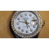 Image 6 : Stunning Rolex Oyster Perpetual Datejust Ladies Watch With Diamonds & 18K Gold/Stainless Steel Band 