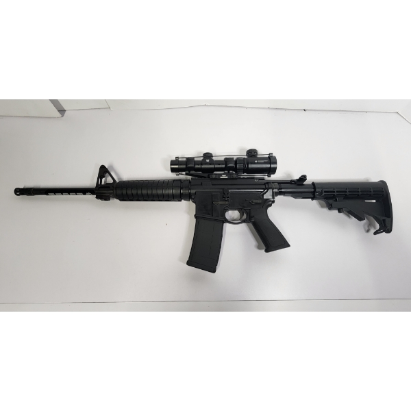 Ruger AR-15 556 With Crossfire II 1-4 x24 Scope With 1 Magazine 