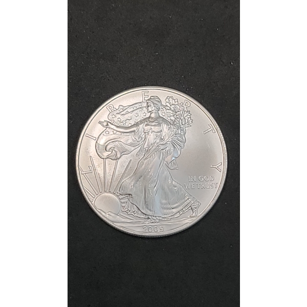 2009 American Silver Eagle 1 Oz .999 Fine Silver Coin