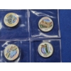 Image 15 : Lot of Assorted Quarters - Including Colorized & "Unique Coins of the 20th Century" FV: $12.66