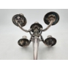 Image 6 : Incredible Sterling Silver 5-Arm Candelabra - Total Weight: 5.4lbs