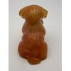 Image 3 : Adorable Degenhart Vintage Glass Dog Figurine -Tangerine