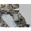Image 9 : Gorgeous Sterling Silver Charm Bracelet with Assorted Charms - Total Weight: 90.2g