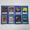 Image 1 : Eight Assorted Yu-Gi-Oh Trading Cards In Sleeves ~ Many Holo's!