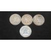 Image 2 : 1941, 1943, 1943-S 90% Silver Walking Liberty Half Dollars & 1960 90% Silver Franklin Half Dollar 