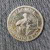 Image 1 : One Troy Ounce .999 Fine Silver Round Florida Sunshine State Design