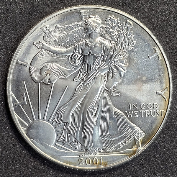 2001 American Silver Eagle