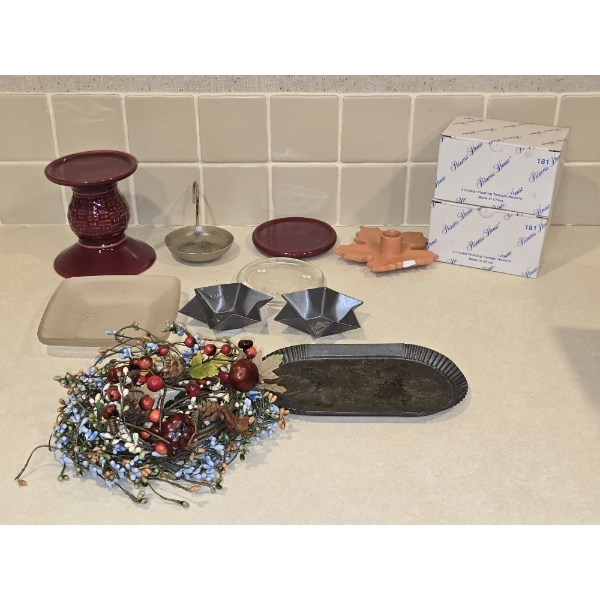 17 Assorted Candle Holders
