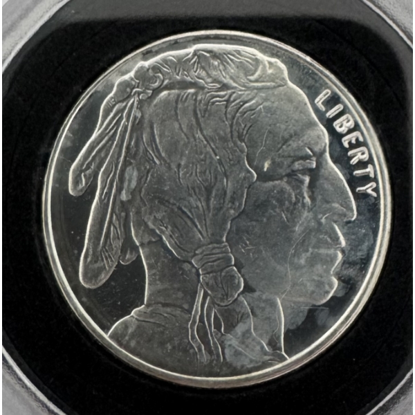 United States Buffalo Silver Round- One Half Troy Ounce .999 Fine Silver - Incredible Condition! 