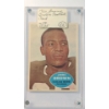 Image 2 : Vintage 1960 Topps #23 Jim Brown Cleveland Browns Fullback Football Card In Screwdown Acrylic Holder