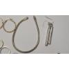 Image 7 : Lot Of Assorted Costume Jewelry Pieces & Brass Paperweight  
