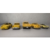 Image 1 : Lot of 5 Collectible Yellow Die-Cast Model Cars