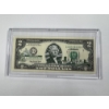 Image 1 : 2003 United States Jefferson GEORGIA $2.00 Bill In Hard Case Holder - Mint Condition - RARE