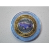 Image 1 : Limited Edition Ten Dollar Games Token From Sam's Town Casino ft. Colorized 1970's Muscle Car