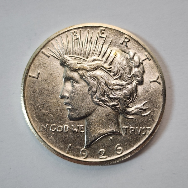 United States 1926 Silver Peace Dollar - 90% U.S. Silver Coin