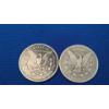 Image 2 : 1879 & 1881-O Silver Morgan Dollars