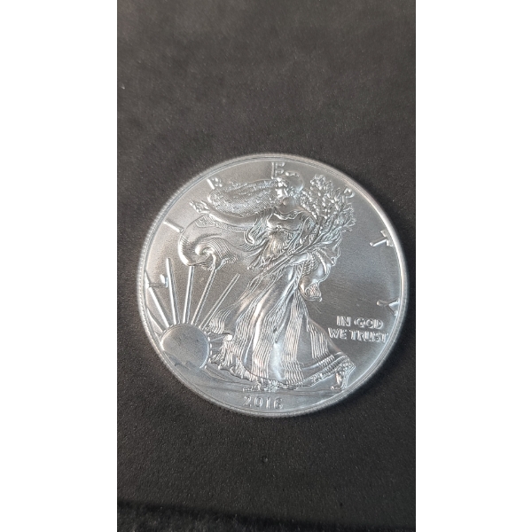 2016 American Eagle 1 Oz 99.9% Fine Silver Dollar