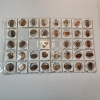 Image 1 : Two Binder Pages of Assorted Pressed Pennies From Various Landmarks