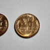 Image 6 : TWO United States GEM RED Brilliant Uncirculated Lincoln WHEAT Pennies ~ 1955-S & 1957-D