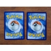 Image 2 : Lot of Two Mudkip Pokemon Trading Cards 