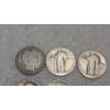 Image 2 : Assorted Years & Mint Marks Barber, Standing Liberty & Washington 90% Silver Quarters -FV $1.75
