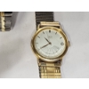 Image 5 : Lot of 4 Men's Stainless Steel Back Gold Tone Costume/Fashion Watches