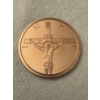 Image 1 : 2025 1 oz Silver Shield JESUS Crucifixion .999 Fine Copper Round Coin - Brilliant Uncirculated