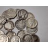 Image 6 : x20 Assorted U.S. 90% Silver Dimes: Seated Liberty, Barber, Mercury, Roosevelt FV: $2.00