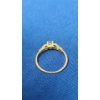 Image 5 : 14K Gold Open Setting Ring - Size 8 - Weight: 1.5g