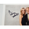 Image 2 : Vanna White and Pat Sajak Wheel of Fortune Signed Photo - 8x10in