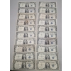 Image 1 : Lot Of (20) Assorted Series United States $1 Silver Certificates - Face Value: $20.00