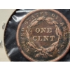 Image 5 : 1842 Coronet Head Large Cent - Possible Brothel Token! 
