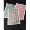 Image 7 : RARE Afghanistan NOT PERFORATED ERROR Stamps 1961 UN Scott 536-538 Full Mint 3 Sheets 