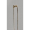 Image 3 : 14K Yellow Gold 18" Serpentine Necklace - Weight: 2.1g