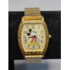 Image 2 : Vintage Gold-tone Pulsar Disney Mickey Mouse 451231 Quartz Wristwatch - Untested