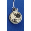 Image 4 : Delweaco Incabloc 17 Jewels Swiss Made Nurses Open Face Pocket Watch - Works