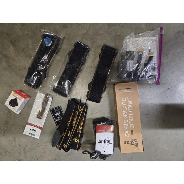 All New! Guitar Straps And Accessories
