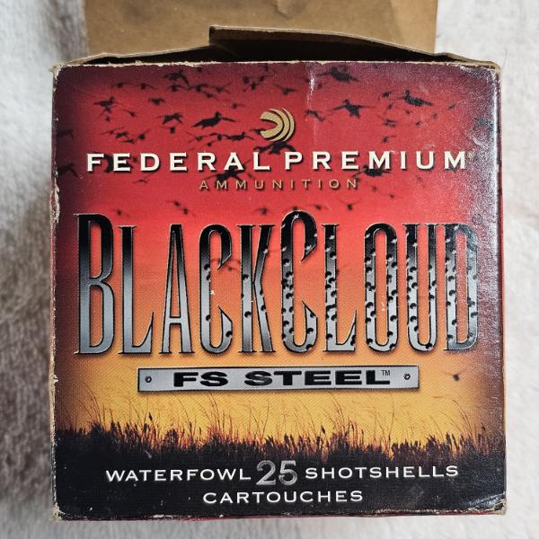 23 Federal Premium Ammunition Black Cloud FS Steel 20 Gauge 3" Magnum 1oz #4 Waterfowl Shotshells