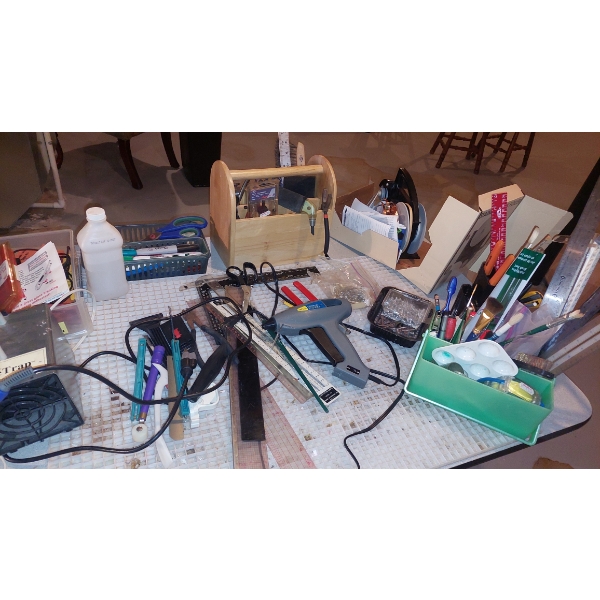 Stained Glass Tools & Supplies -  3,  Craft Tools As Shown - Everything In Photos