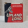Image 1 : Vintage Federal Upland Load 20 Gauge 6 Shot Partially-Filled Shotgun Shell Box