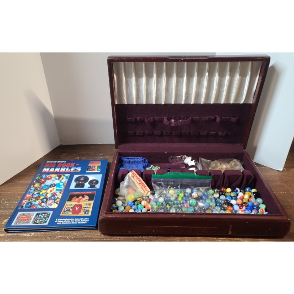 Everett Grist's Big Book Of Marbles & Assorted Collection Of Marbles/ Balls Ft. Uranium 