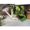 Image 6 : Lot of Assorted Decorations: Wreaths, Vase, Basket, Florals - See Photos! 