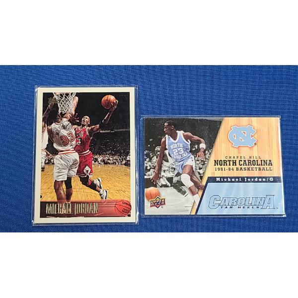 1996 & 2011 Topps/Upper Deck Michael Jordan Basketball Cards
